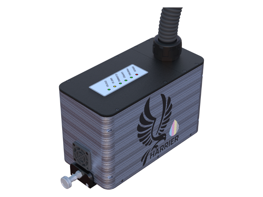 Picture of a Harrier 108 Process Color Inkjet Printer.